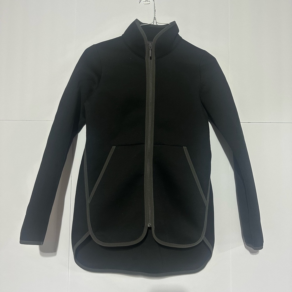 The North Face Neo Thermal Full Zip Jacket Black with Gray Accents